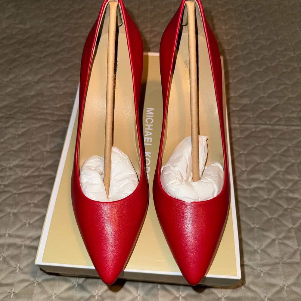 Michael Kors Bold Red Heels